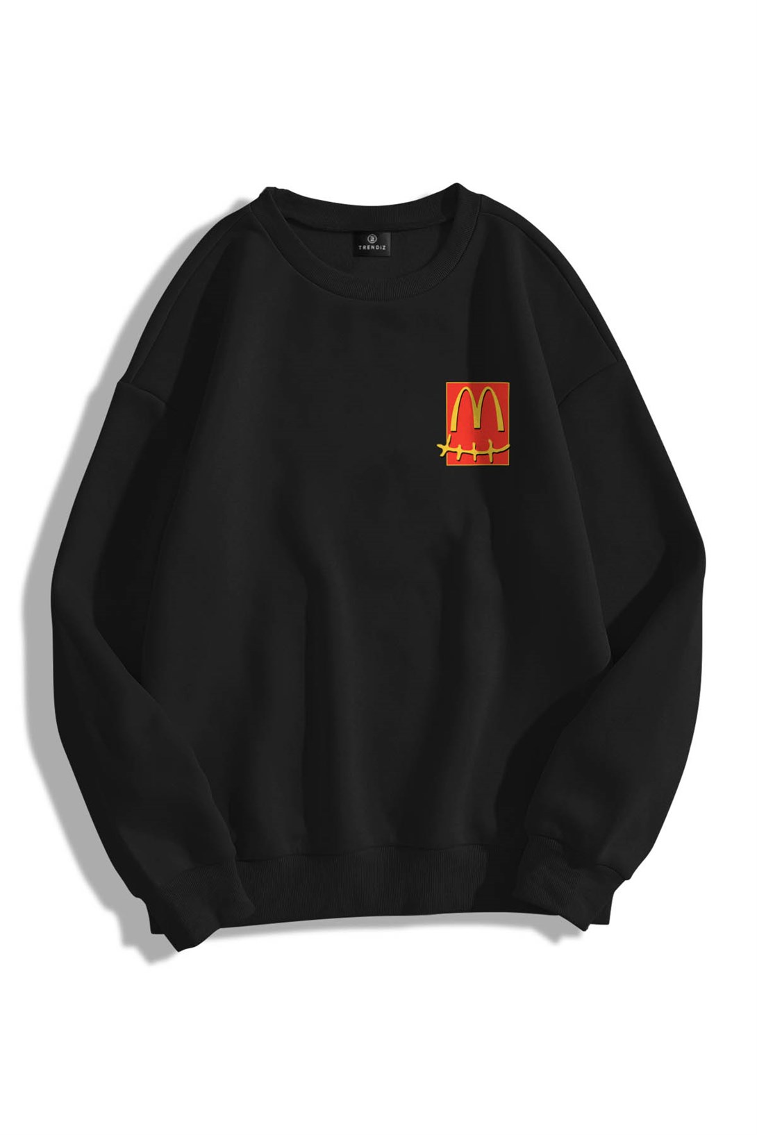 Trendiz Unisex Cactus Pack Bisiklet Yaka Sweatshirt Hoodie