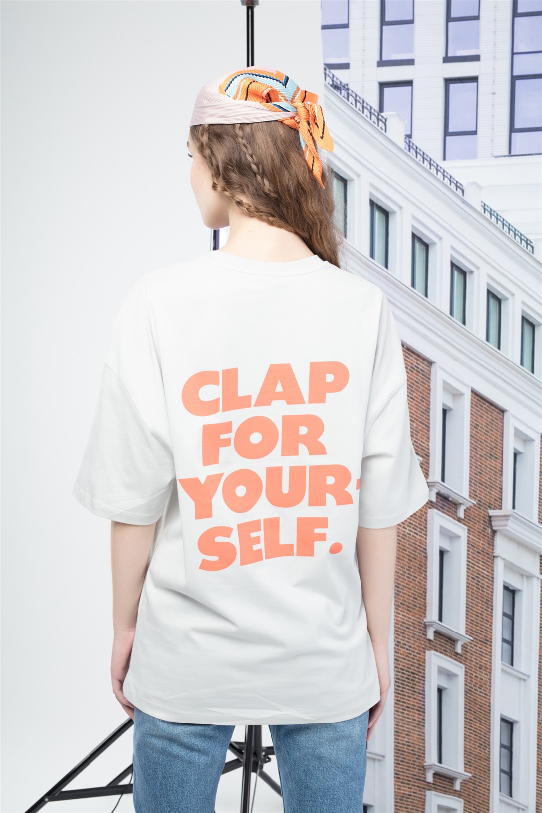 Trendiz Kadın Clap Tshirt Taş