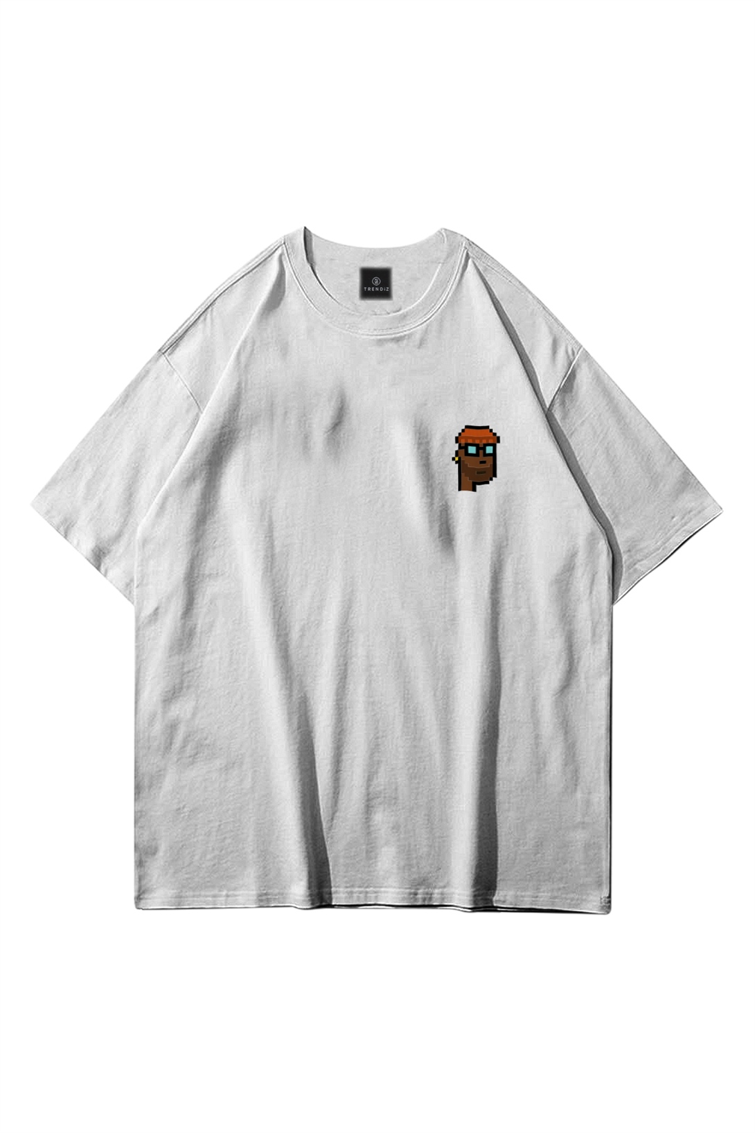 Trendiz Unisex Cool Beanie Beyaz Tshirt