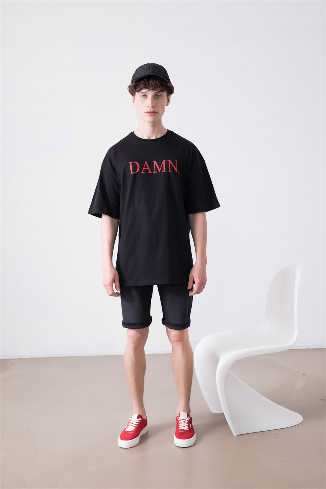 Trendiz Unisex Damn Kendrick Lamar  Siyah Tshirt