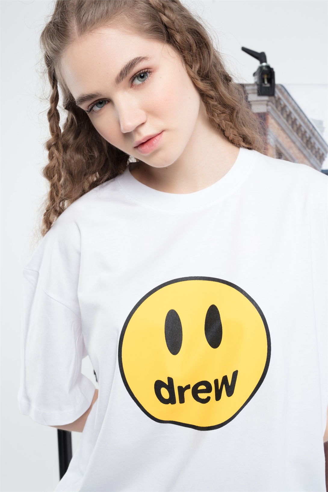 Trendiz Kadın Drew Tshirt Beyaz