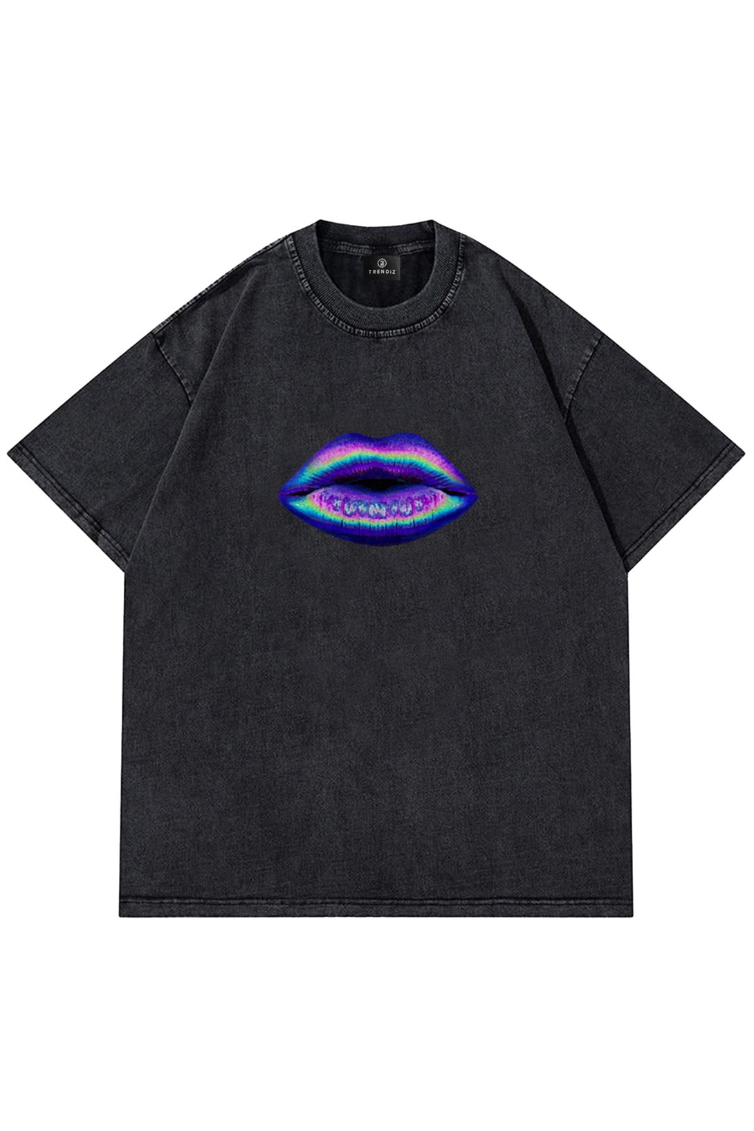Trendiz Unisex Dudak Yıkamalı Antasit Tshirt