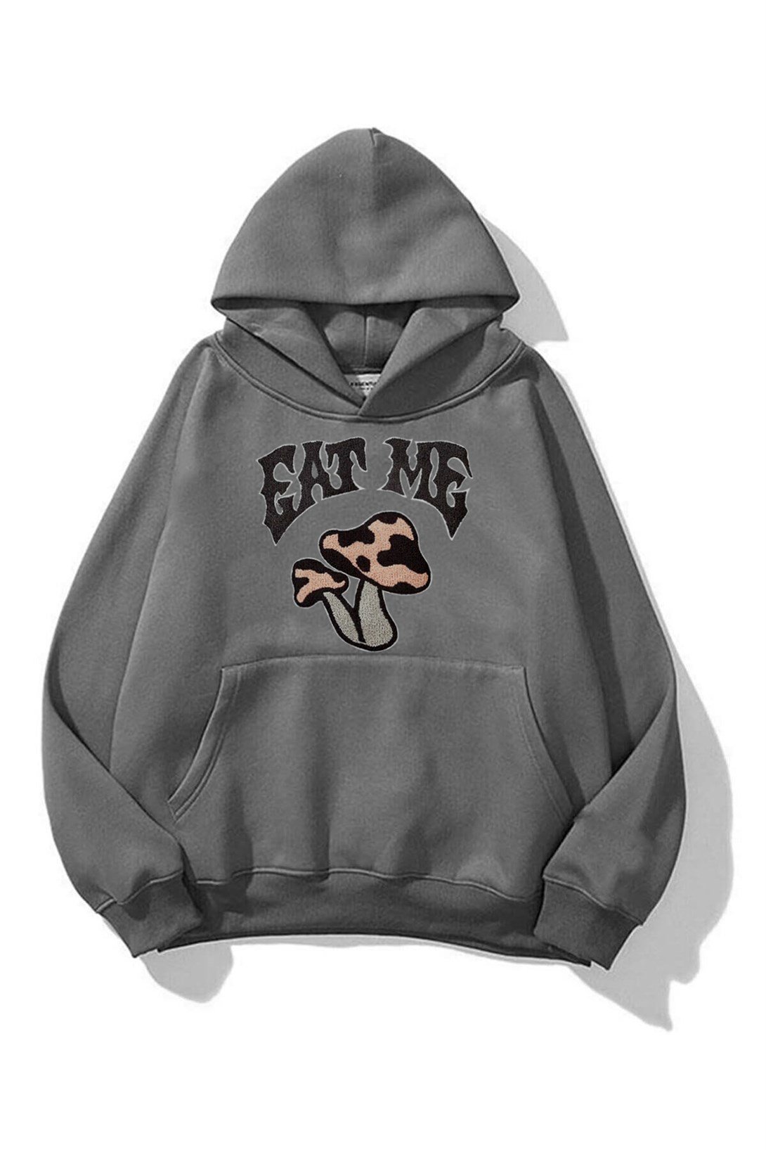 Trendiz Unisex Eat Me Antrasit Sweatshirt Hoodie