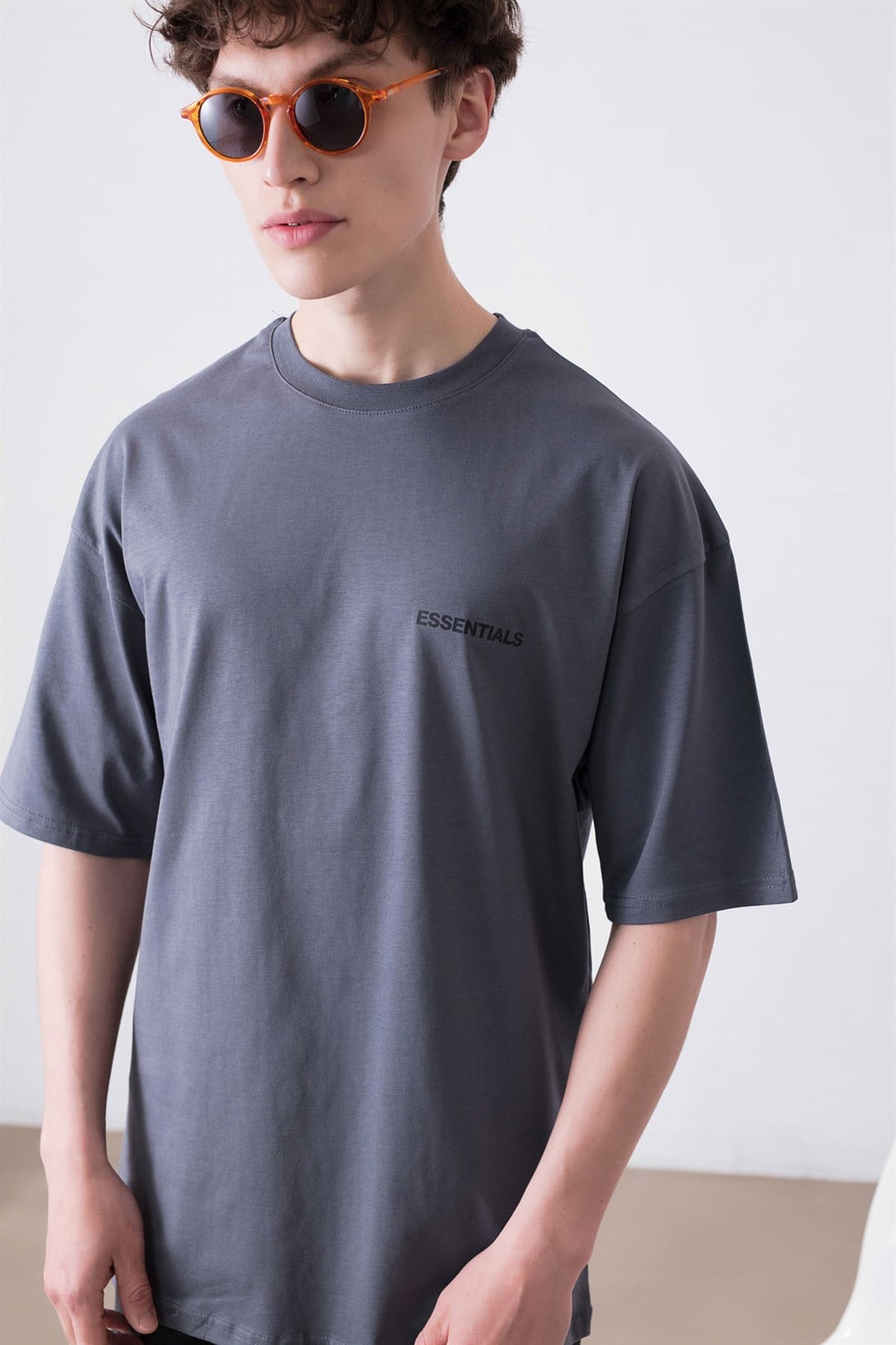 Trendiz Unisex Essentials 303 Antrasit Tshirt