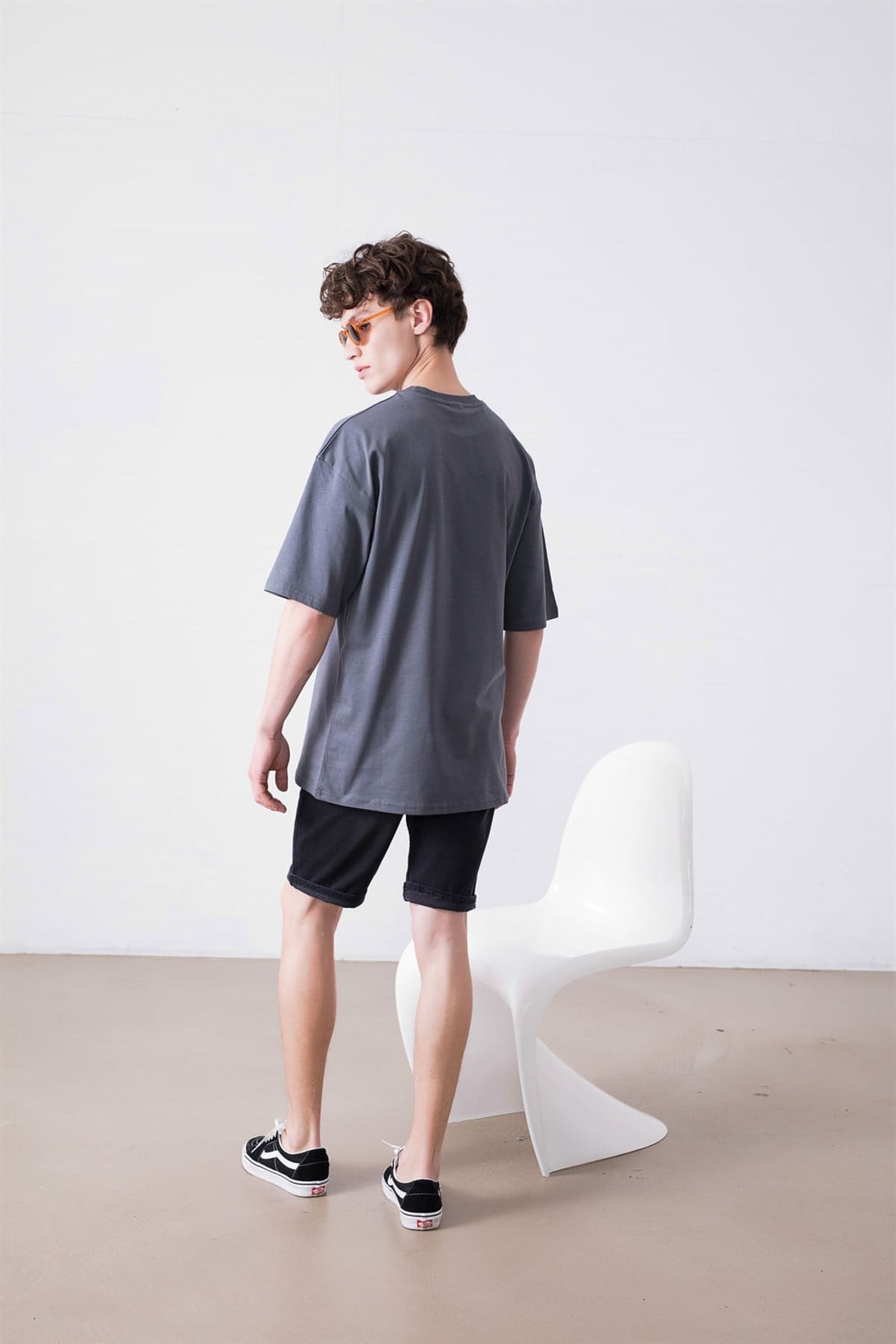 Trendiz Unisex Essentials 303 Antrasit Tshirt