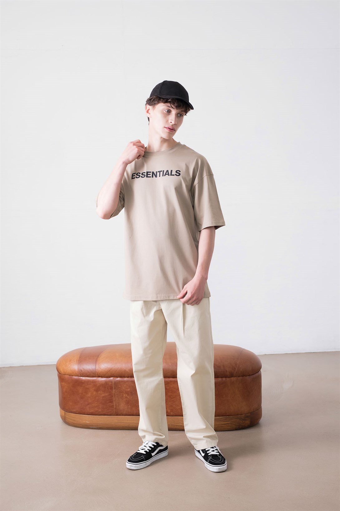 Trendiz Unisex Essentials Taş Tshirt