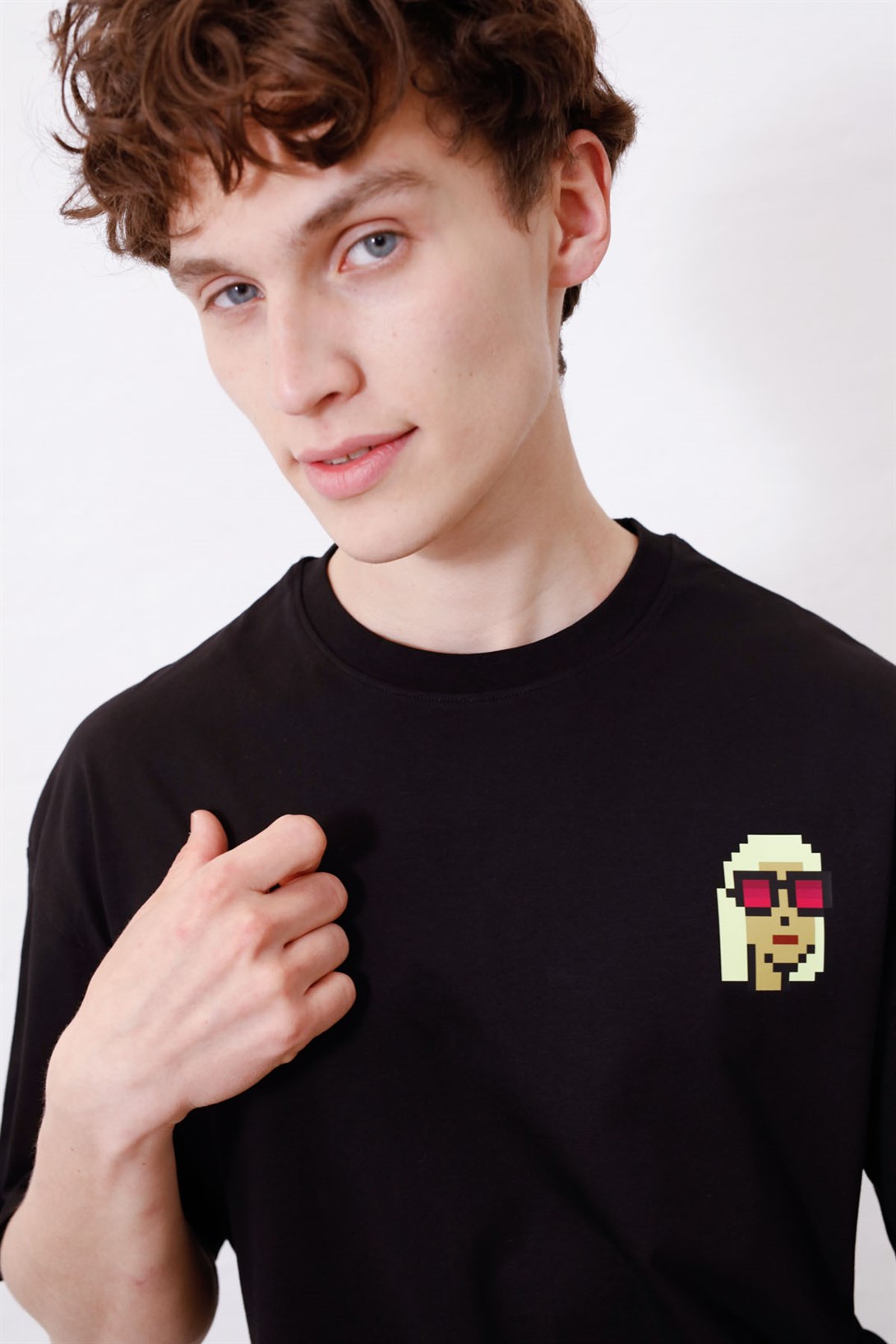 Trendiz Unisex Fashionista Siyah Tshirt