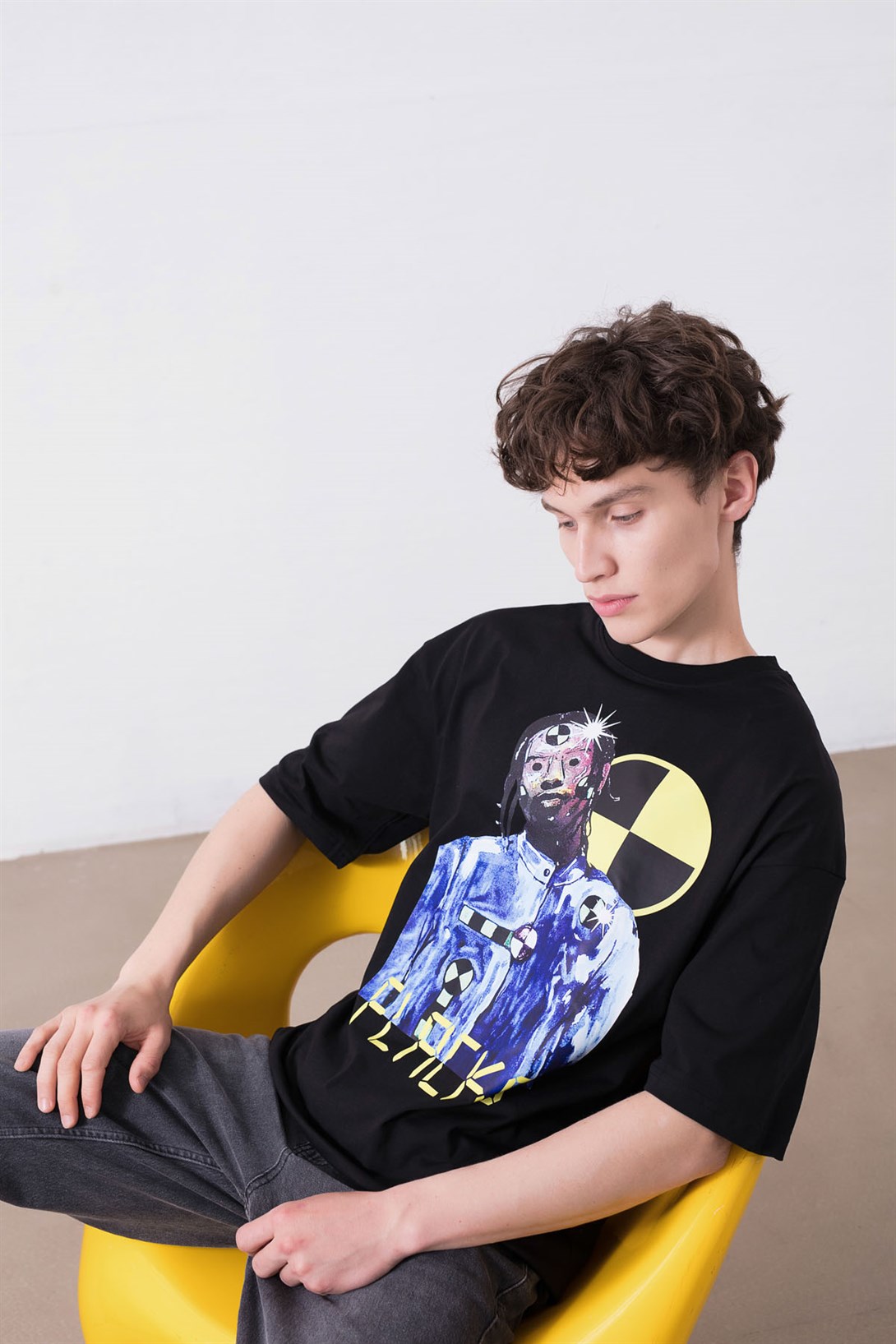 Trendiz Unisex Flacko Asap Rocky Siyah Tshirt