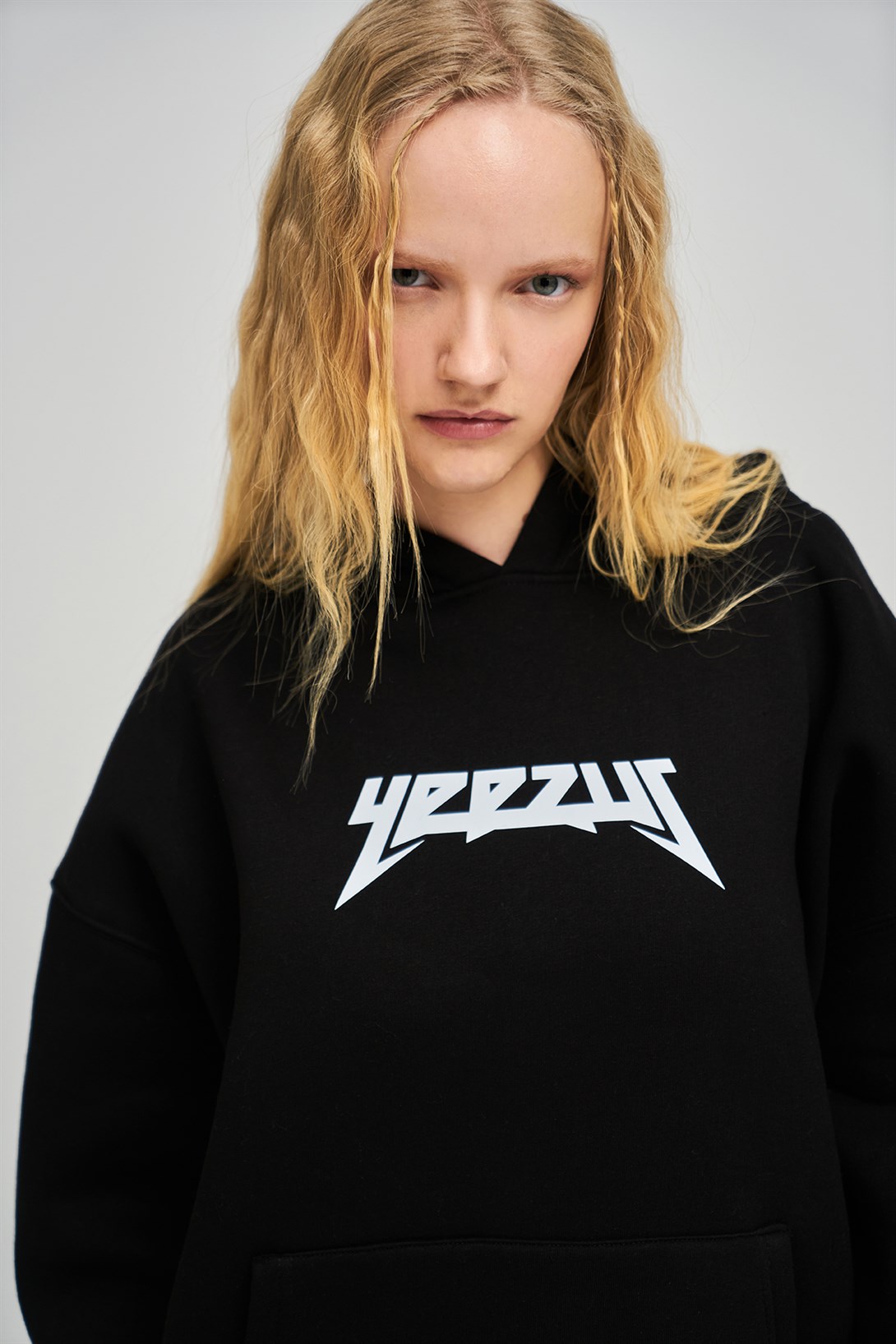 Trendiz Unisex God Wants You Yeezus Siyah Sweatshirt Hoodie