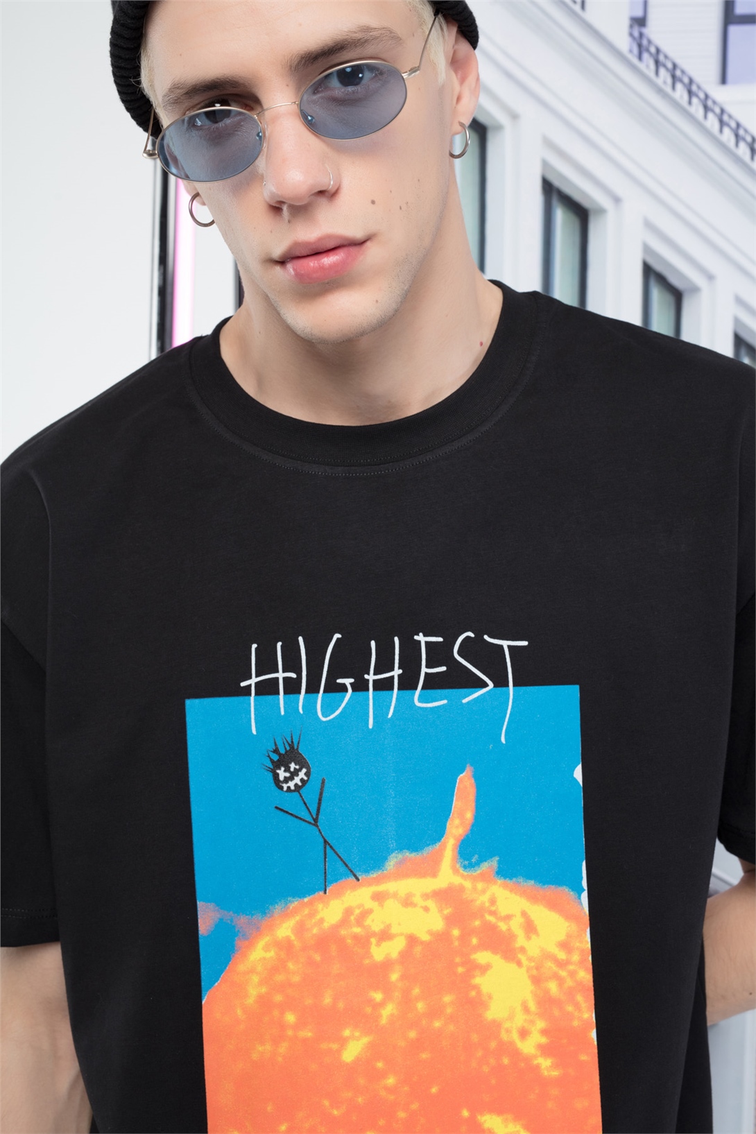 Trendiz Erkek Highest Tshirt Siyah