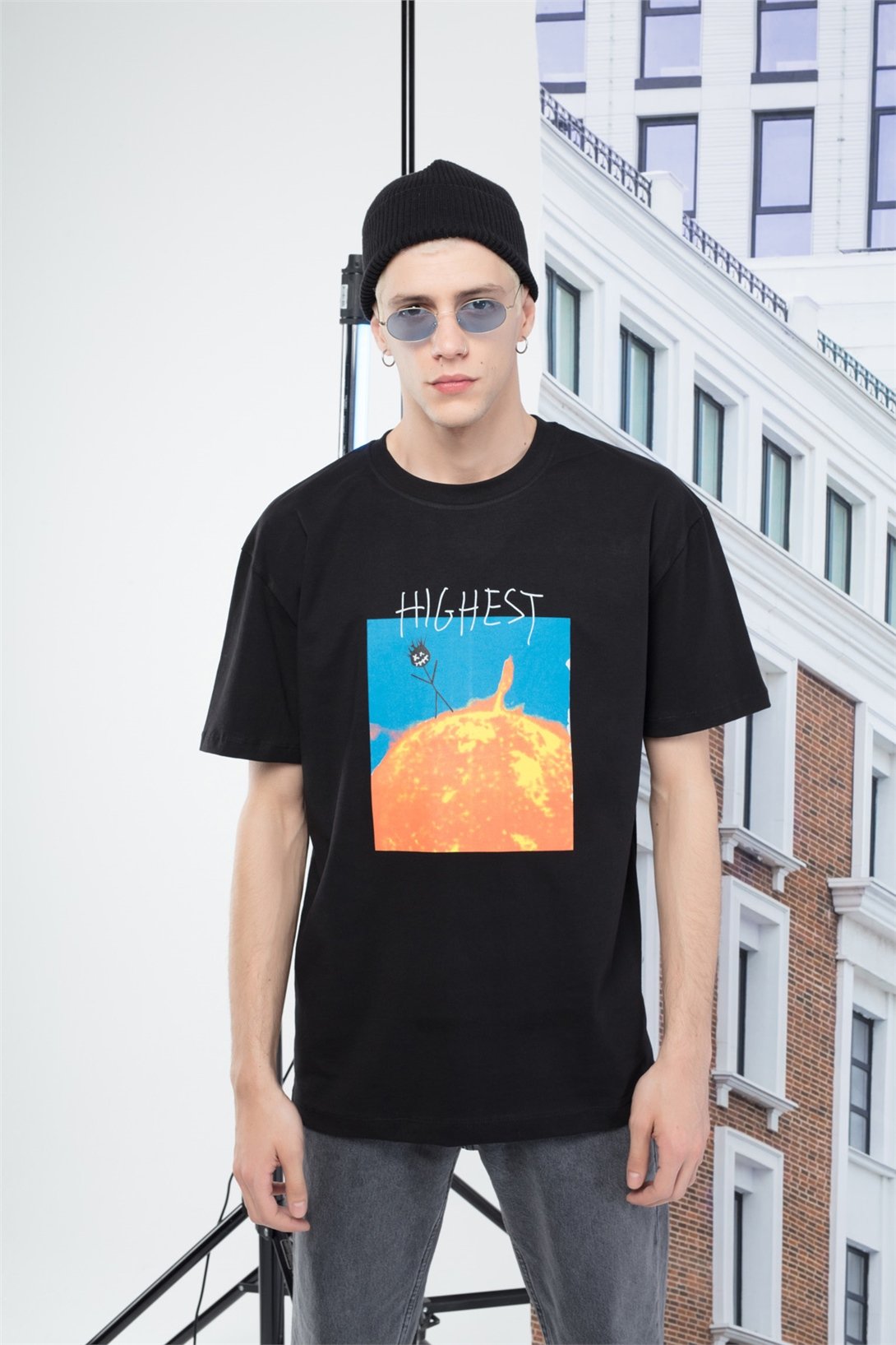 Trendiz Erkek Highest Tshirt Siyah