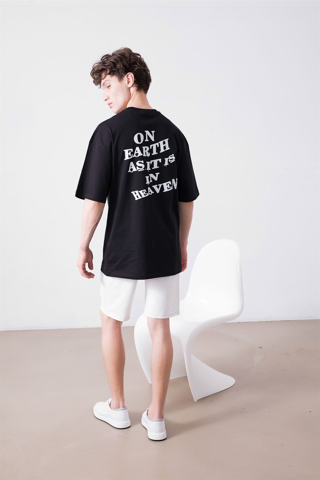 Trendiz Unisex Holy Siyah Tshirt