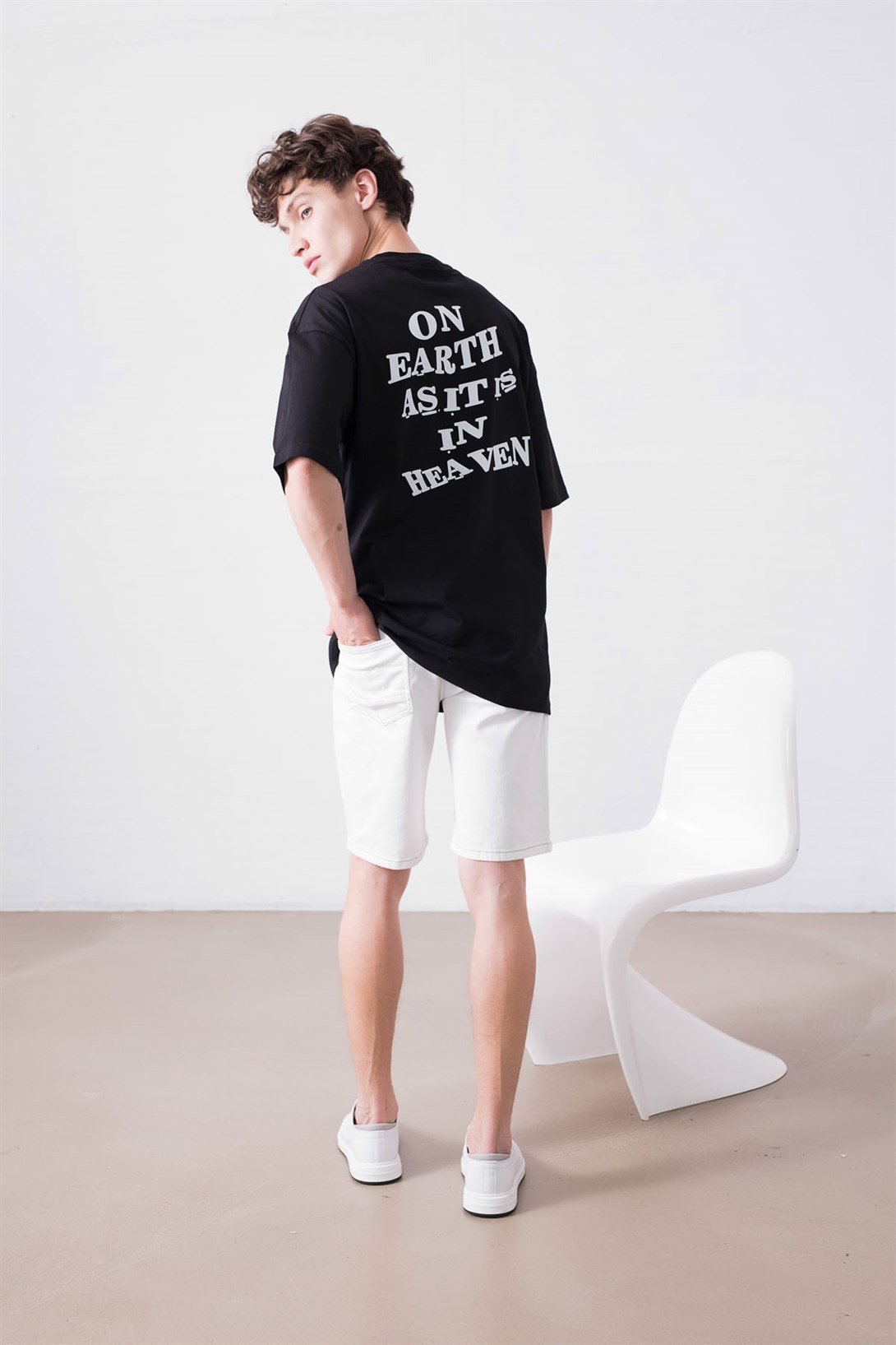 Trendiz Unisex Holy Siyah Tshirt