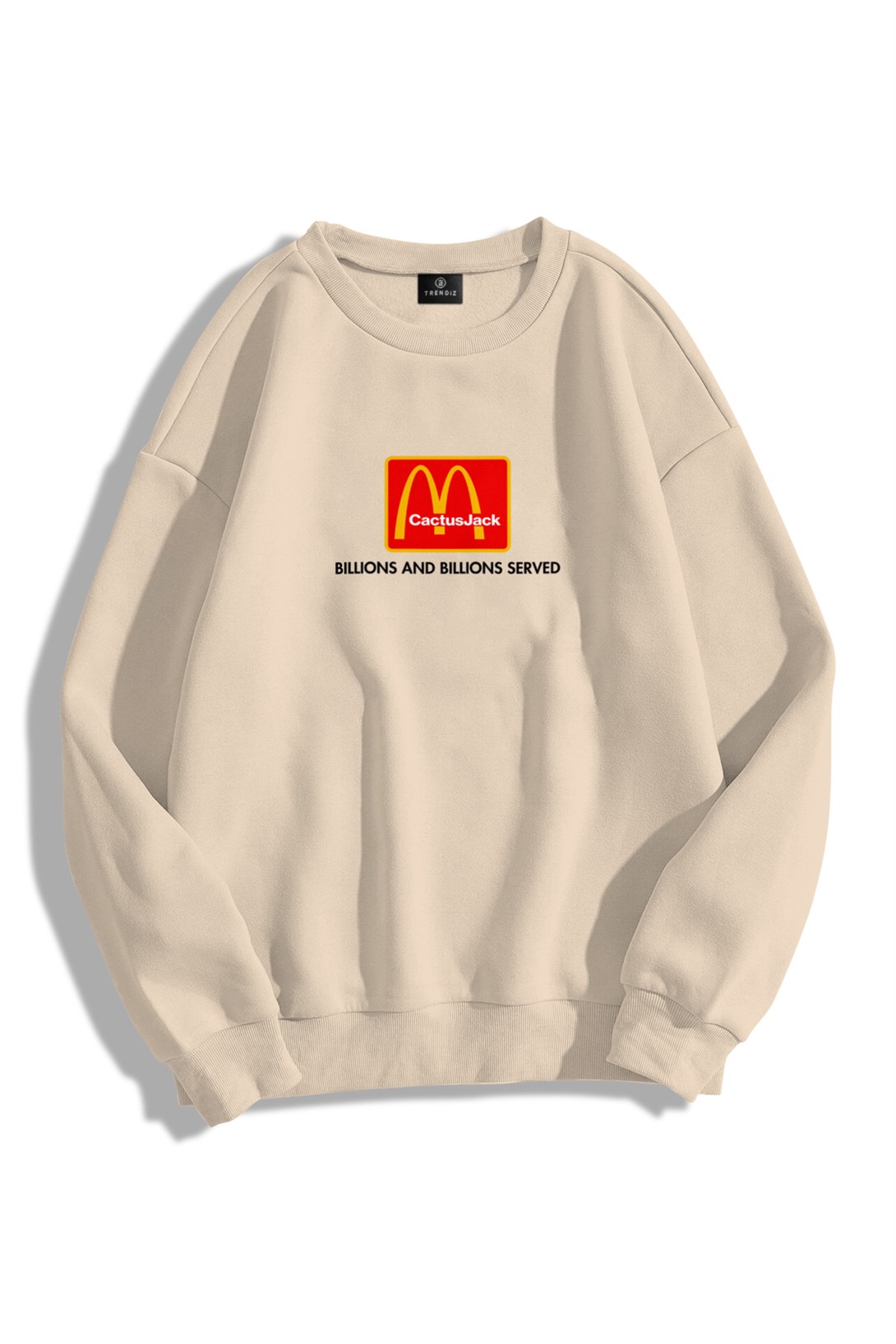 Trendiz Unisex Im Lovin it  Bisiklet Yaka Sweatshirt Hoodie