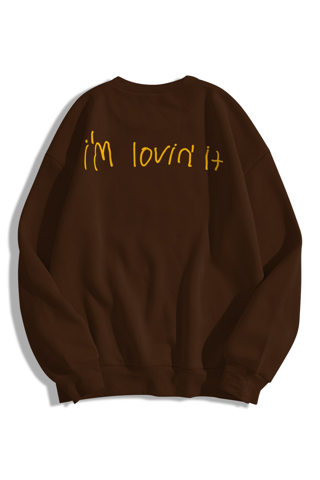 Trendiz Unisex Im Lovin it  Bisiklet Yaka Sweatshirt Hoodie