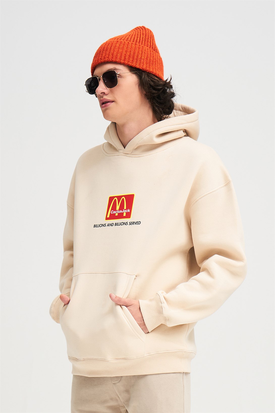 Trendiz Unisex İm Lovin İt Mc Sweatshirt Hoodie Taş