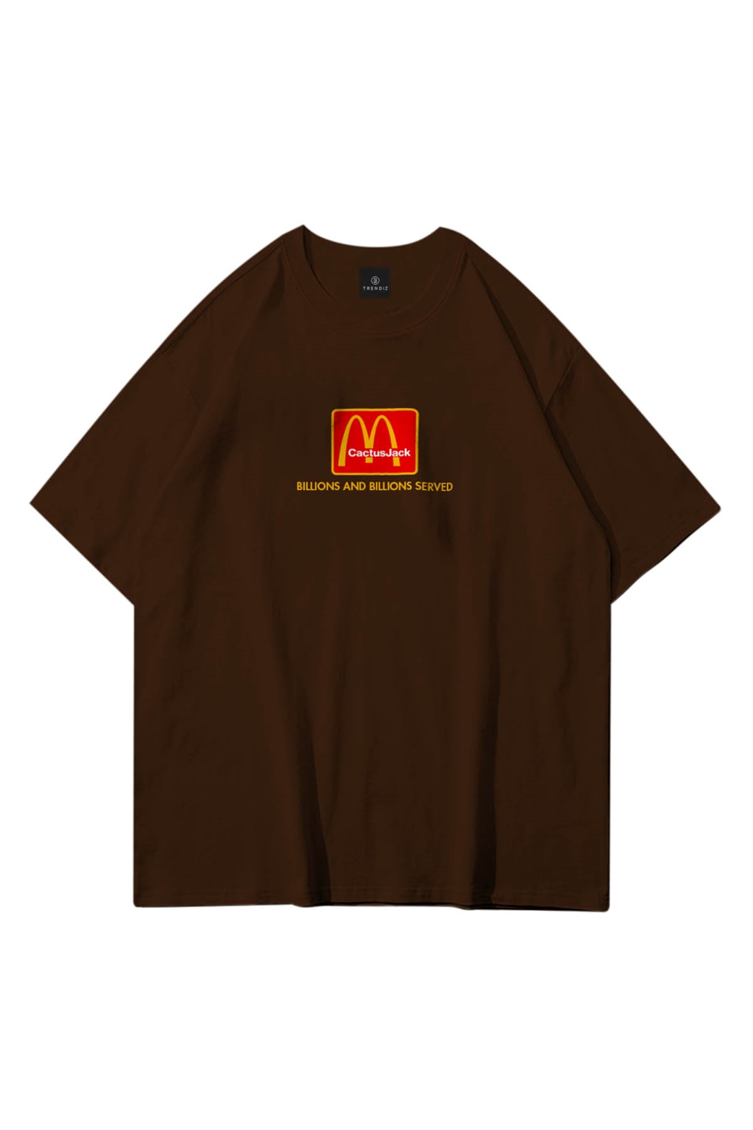 Trendiz Unisex Im Loving it Mc Kahverengi Tshirt