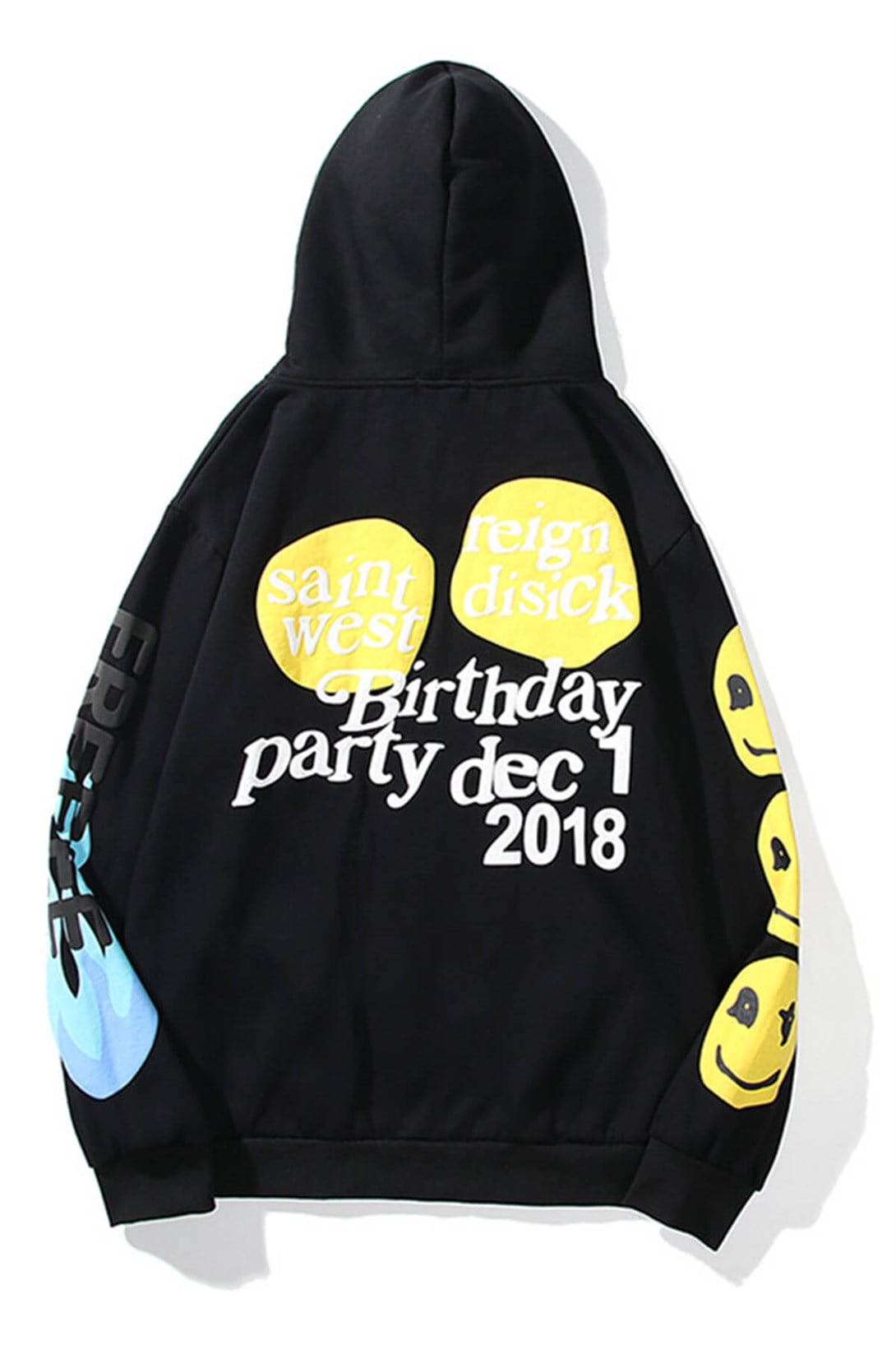 Trendiz Unisex Its My Birthday Siyah Sweatshirt Hoodie