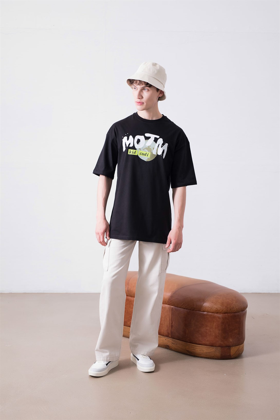 Trendiz Unisex Kid Cudi Man of the Moon 3 Siyah Tshirt