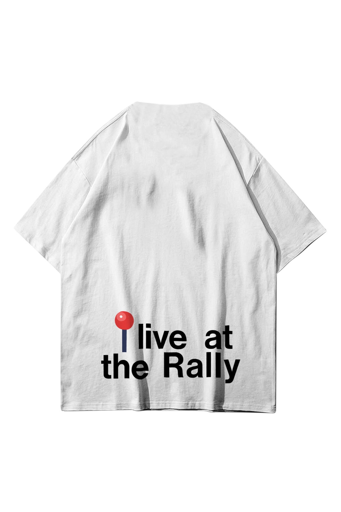 Trendiz Unisex Live at the Rally CPFM Beyaz Tshirt