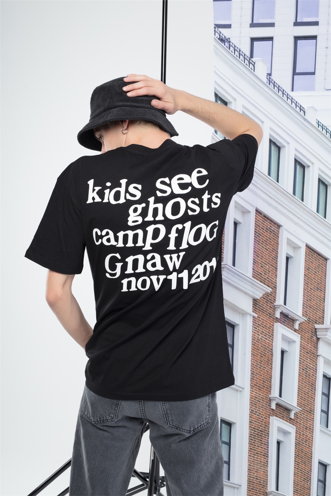 Trendiz Erkek Luckyme Tshirt Siyah