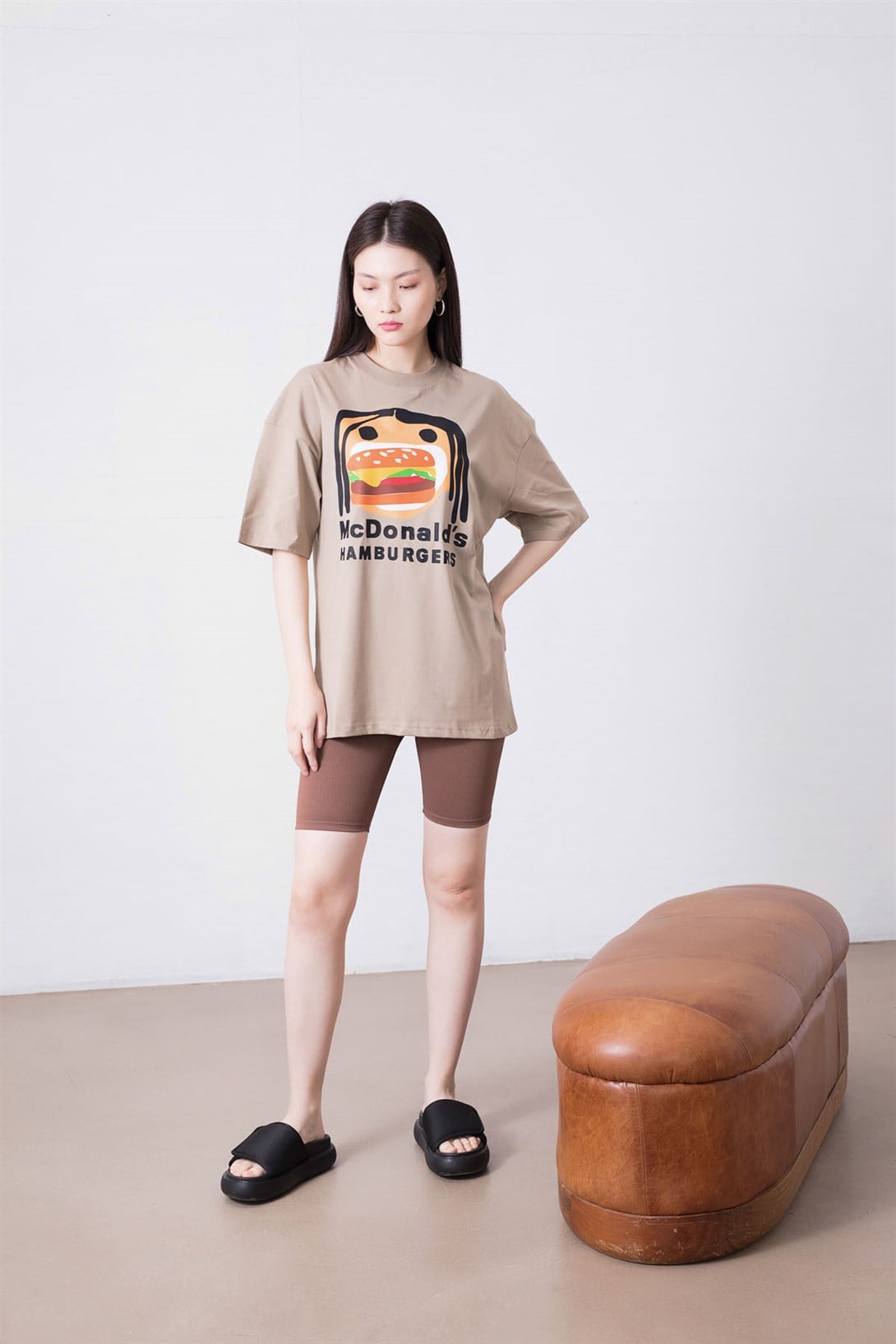 Trendiz Unisex Mc Hamburger Travis Scott Taş Tshirt