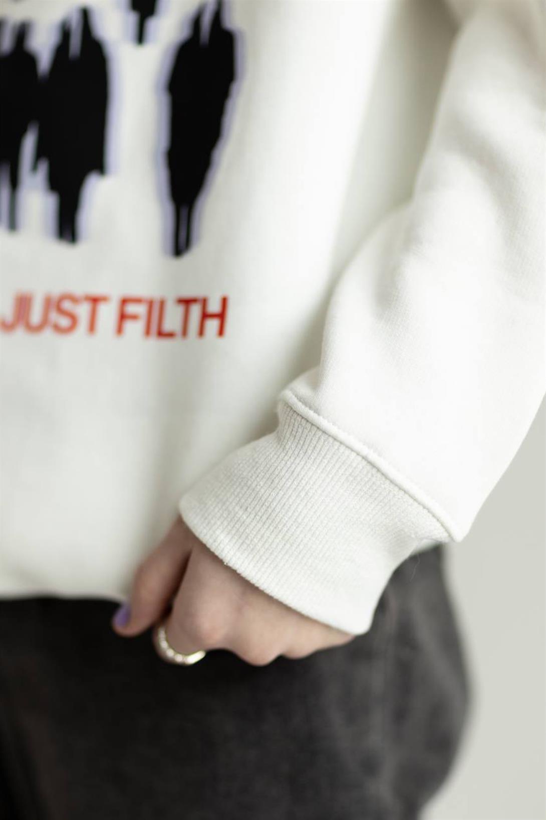 Trendiz Unisex No Depth Bisiklet Yaka Sweatshirt Hoodie