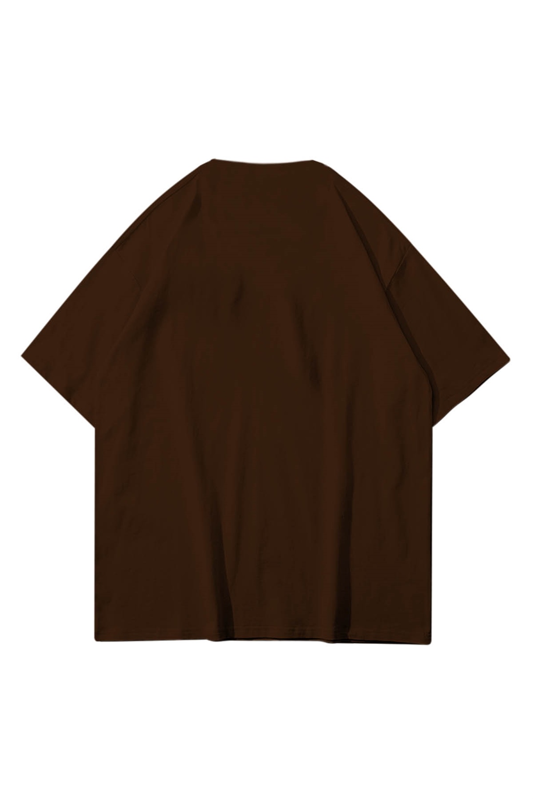 Trendiz Unisex Patates Cactus Jack Kahverengi Tshirt