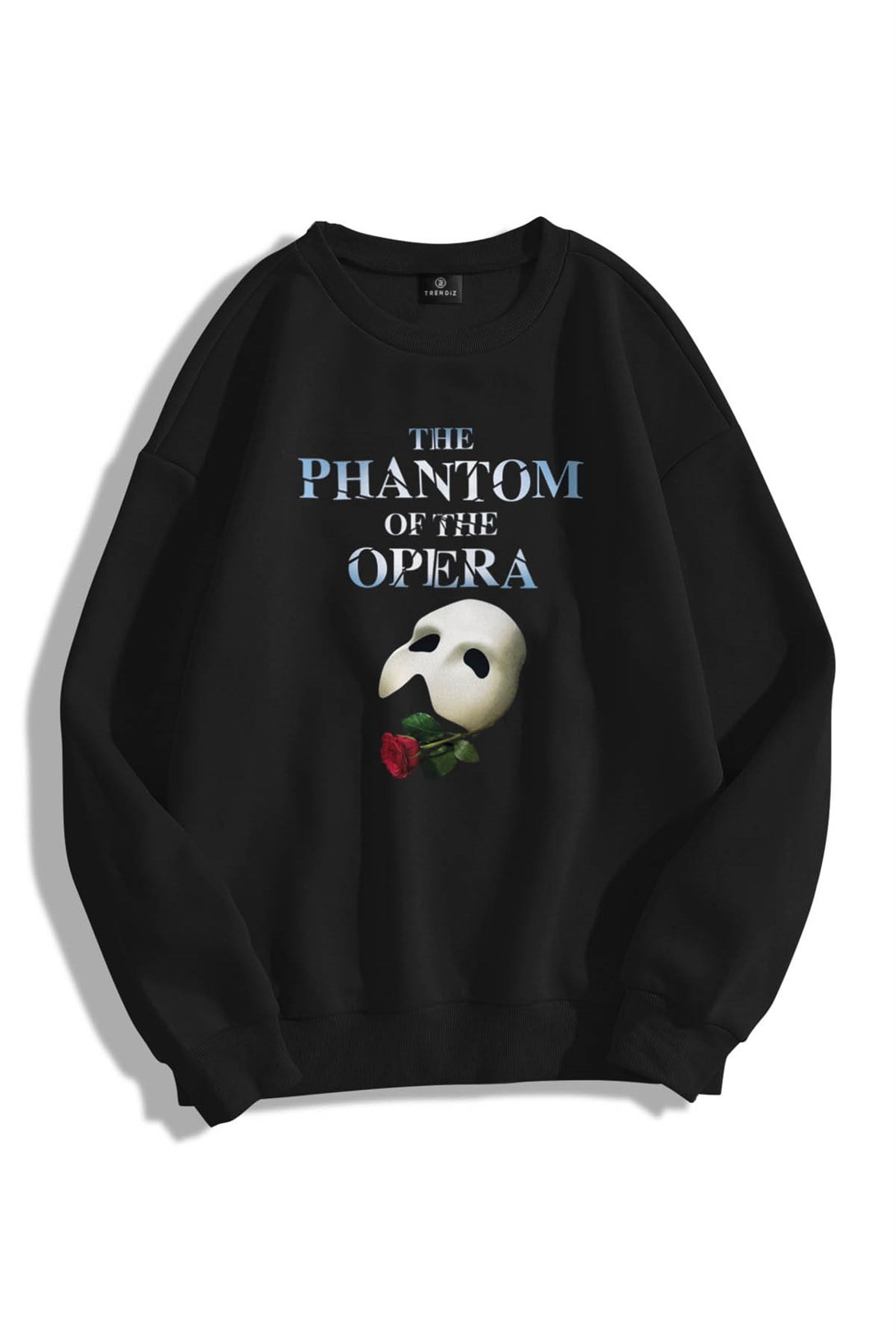 Trendiz Unisex Phantom of the Opera Bisiklet Yaka Sweatshirt Hoodie