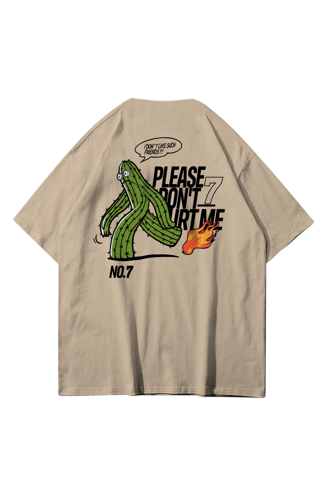 Trendiz Unisex Please Dont Hurt Me Taş Tshirt