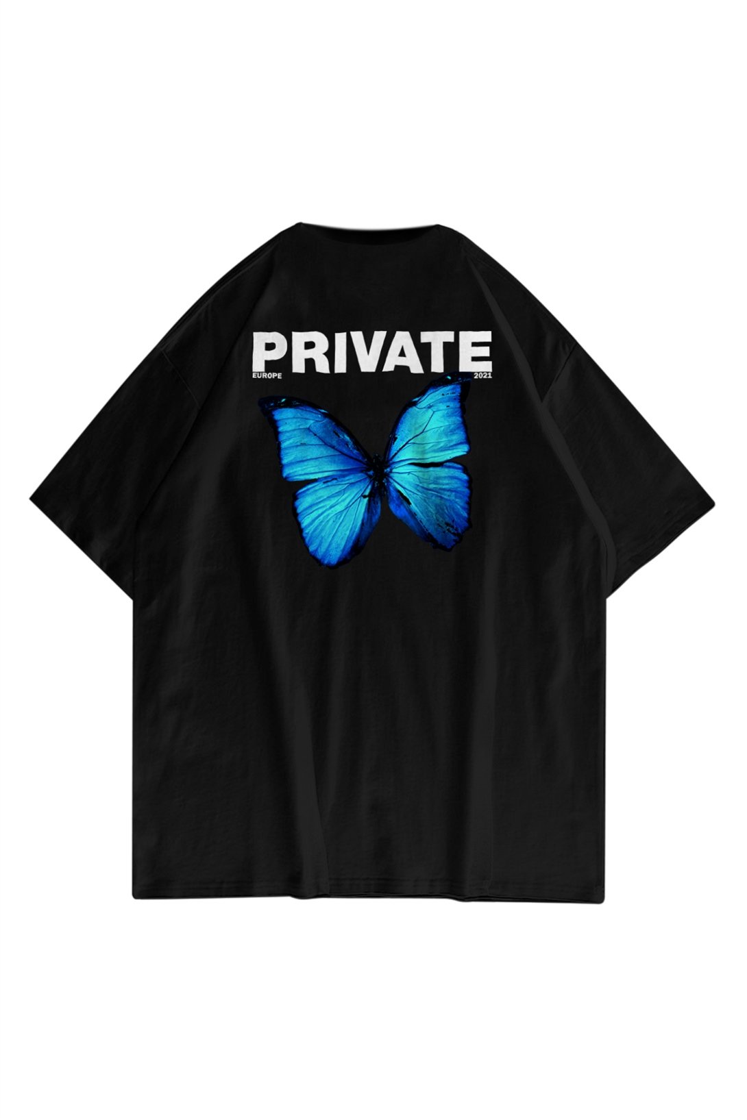 Trendiz Unisex Private Siyah Tshirt