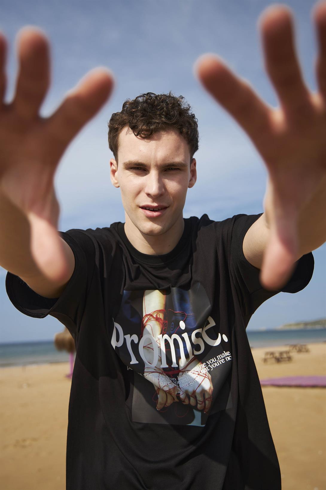 Trendiz Unisex Promise Tshirt Siyah