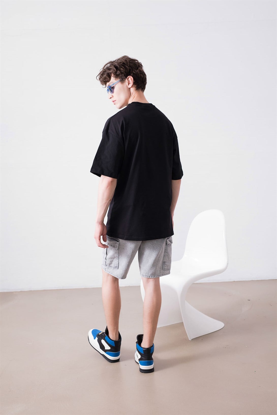 Trendiz Unisex Revenge Lightning Siyah Tshirt