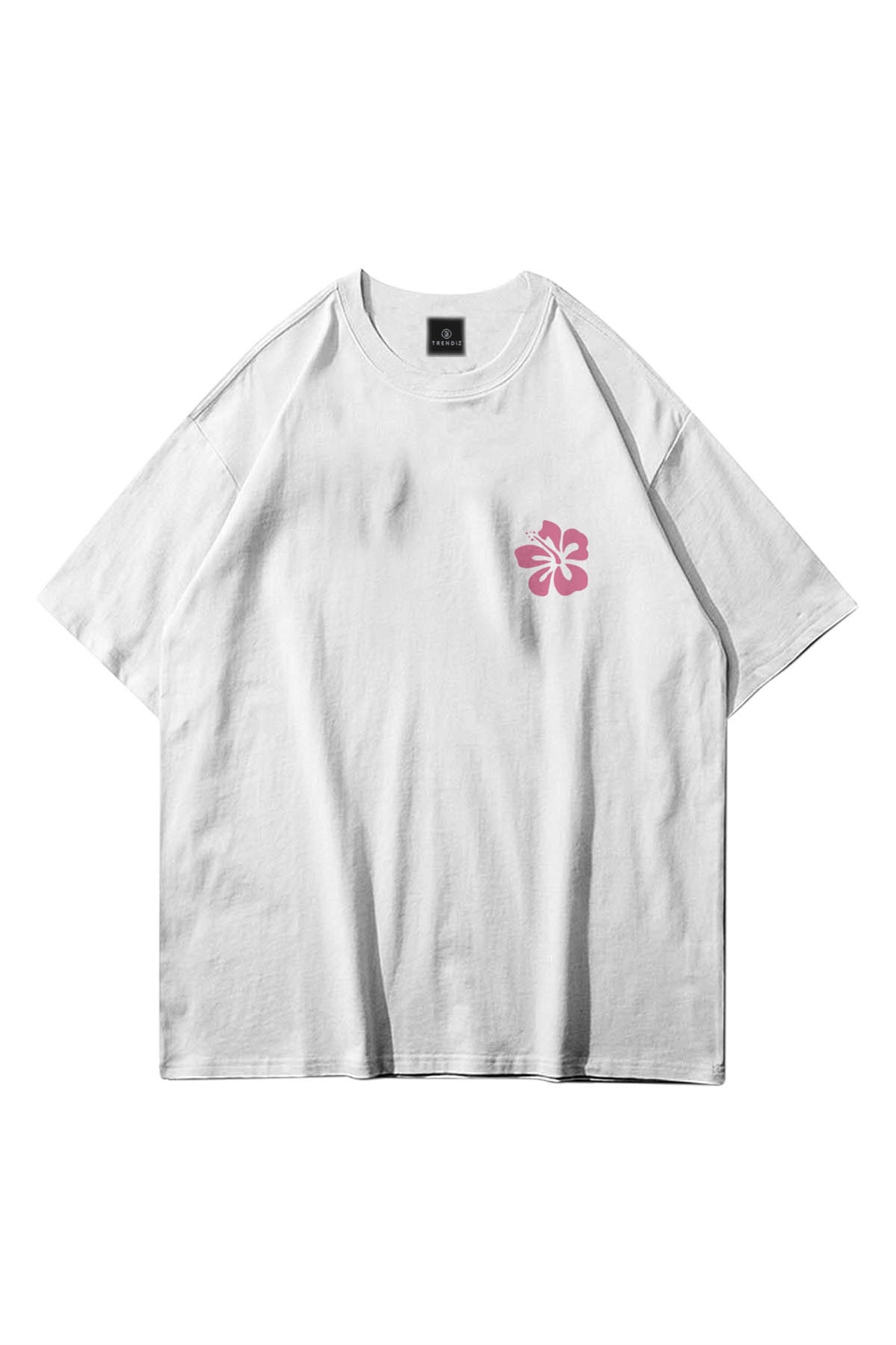 Trendiz Unisex Siesta Beach Beyaz Tshirt