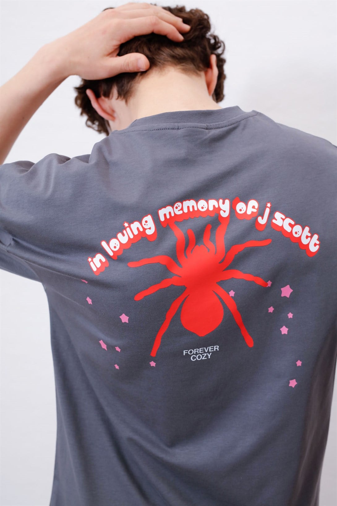 Trendiz Unisex Sp5der Antrasit Tshirt