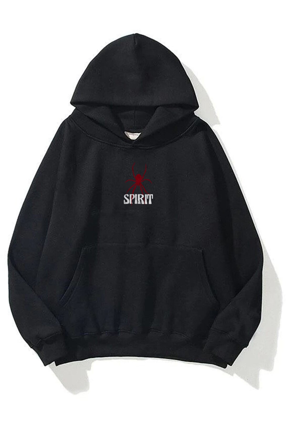 Trendiz Unisex Spirit Sweatshirt Hoodie Siyah