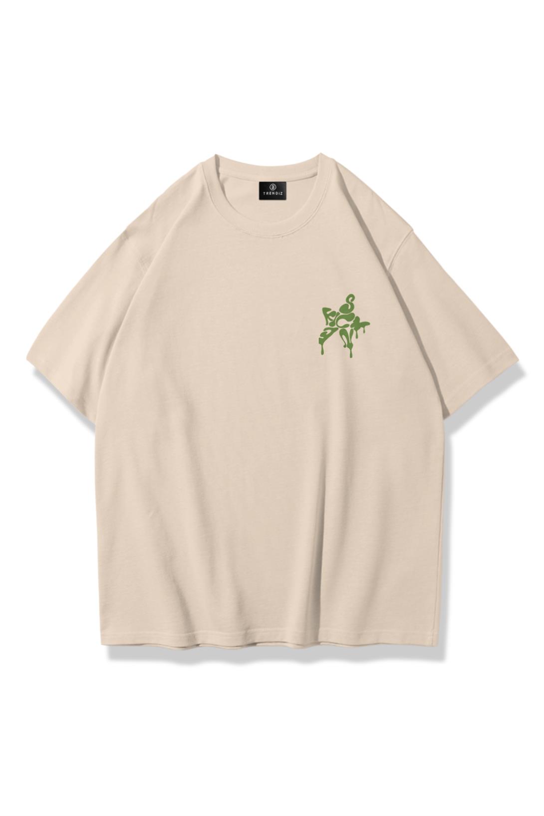 Trendiz Unisex Star Sicken Tshirt Taş