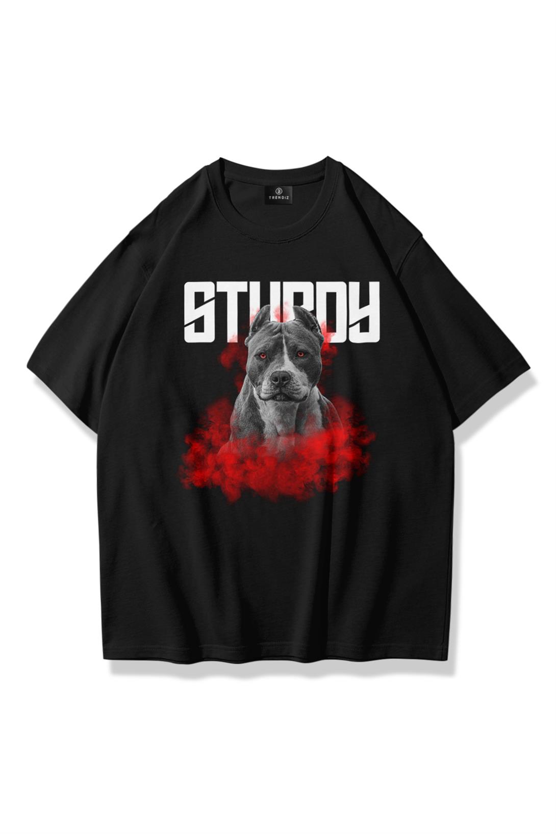 Trendiz Unisex Sturdy Tshirt Siyah