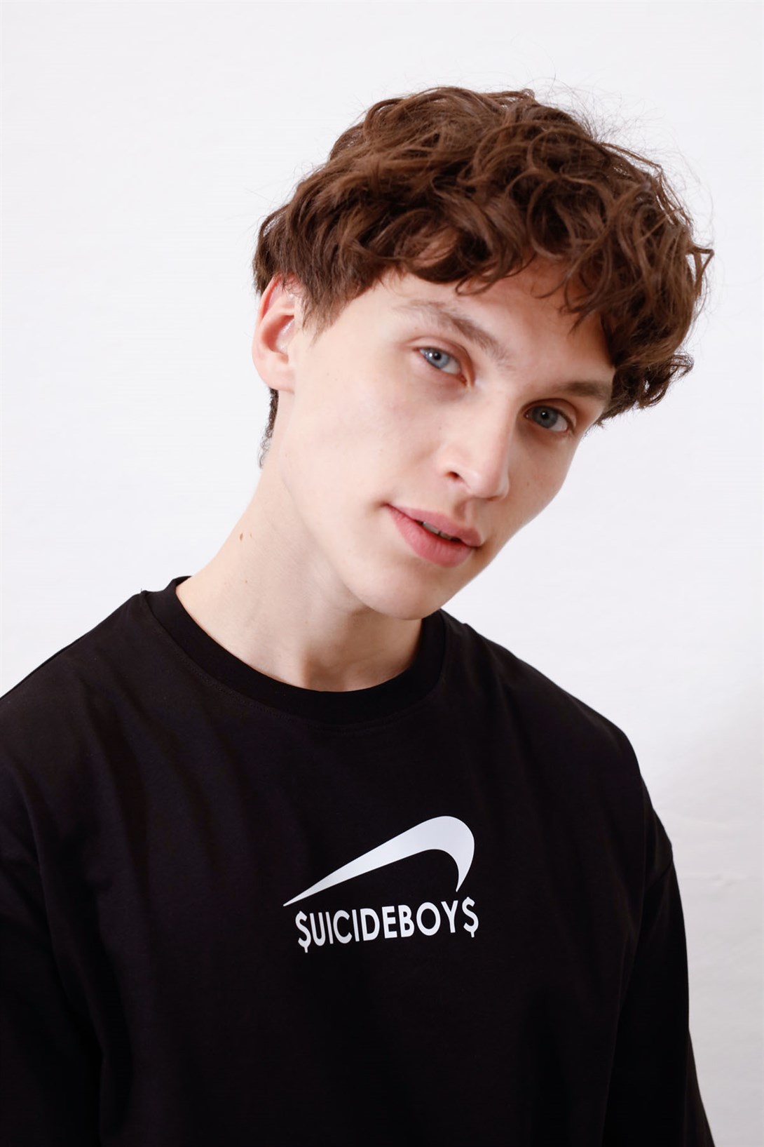 Trendiz Unisex Suicedeboys Siyah Tshirt