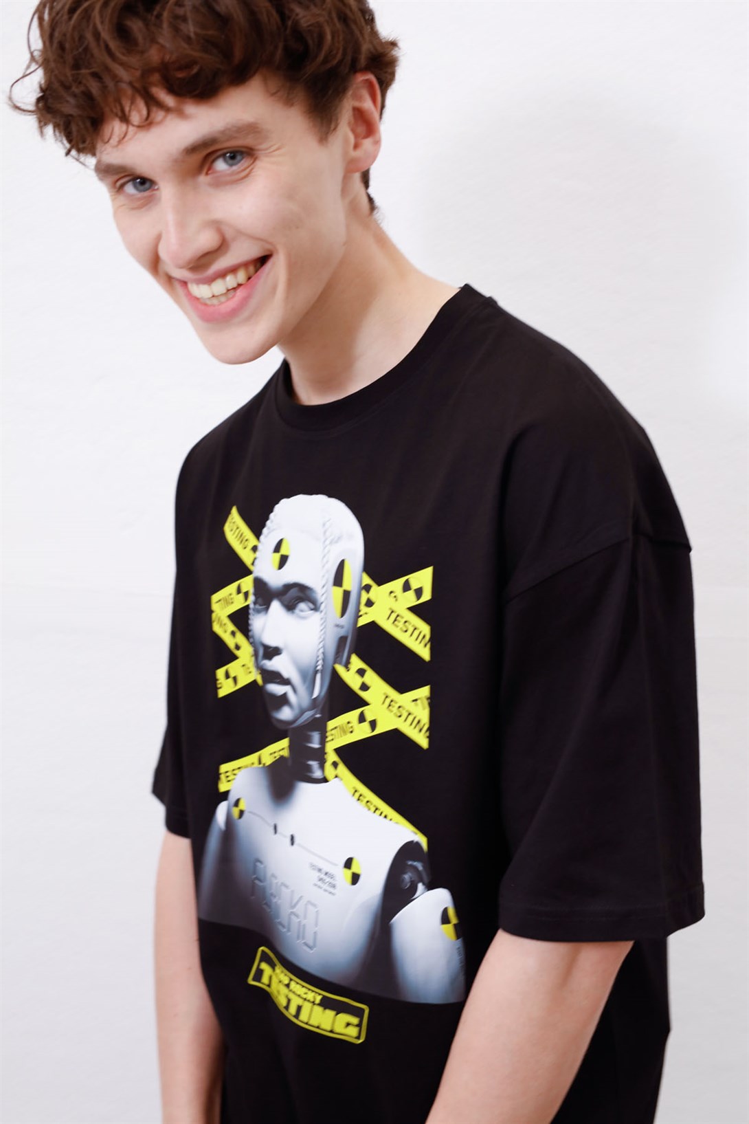 Trendiz Unisex Testing Asap Rocky Siyah T Shirt