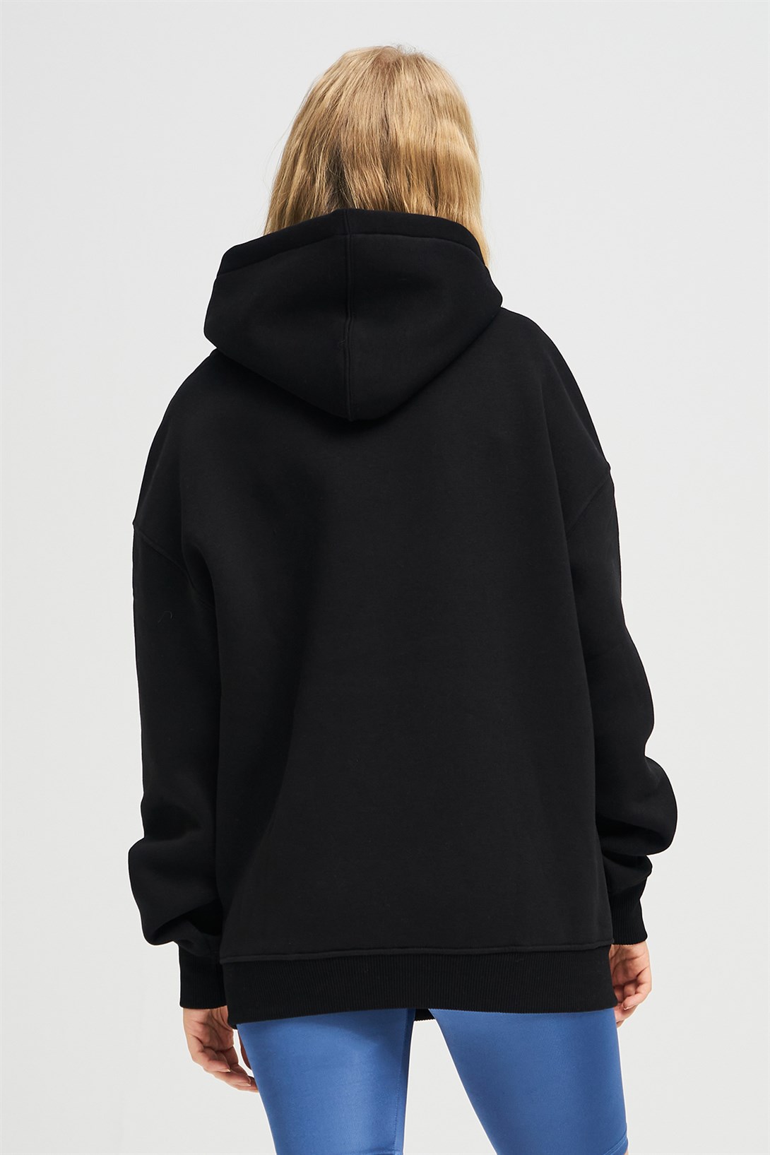Trendiz Unisex The Mushroom Fan Club Siyah Sweatshirt Hoodie
