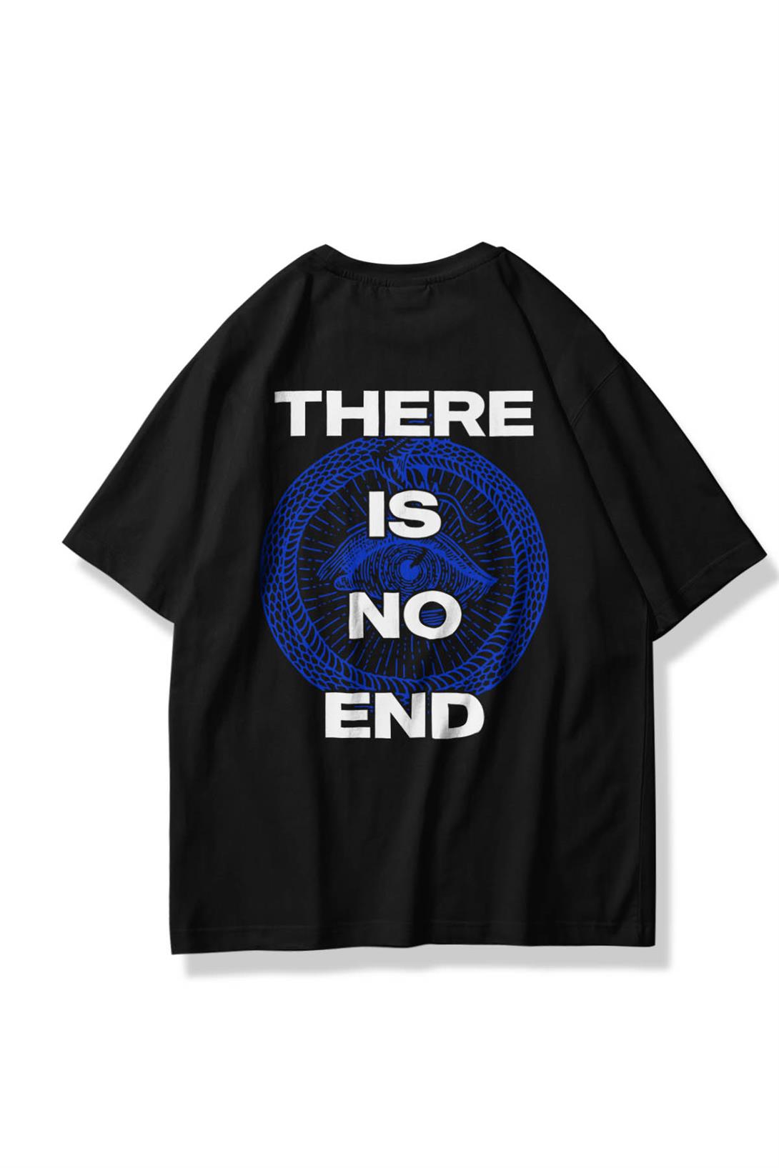 Trendiz Unisex There is No End Tshirt Siyah