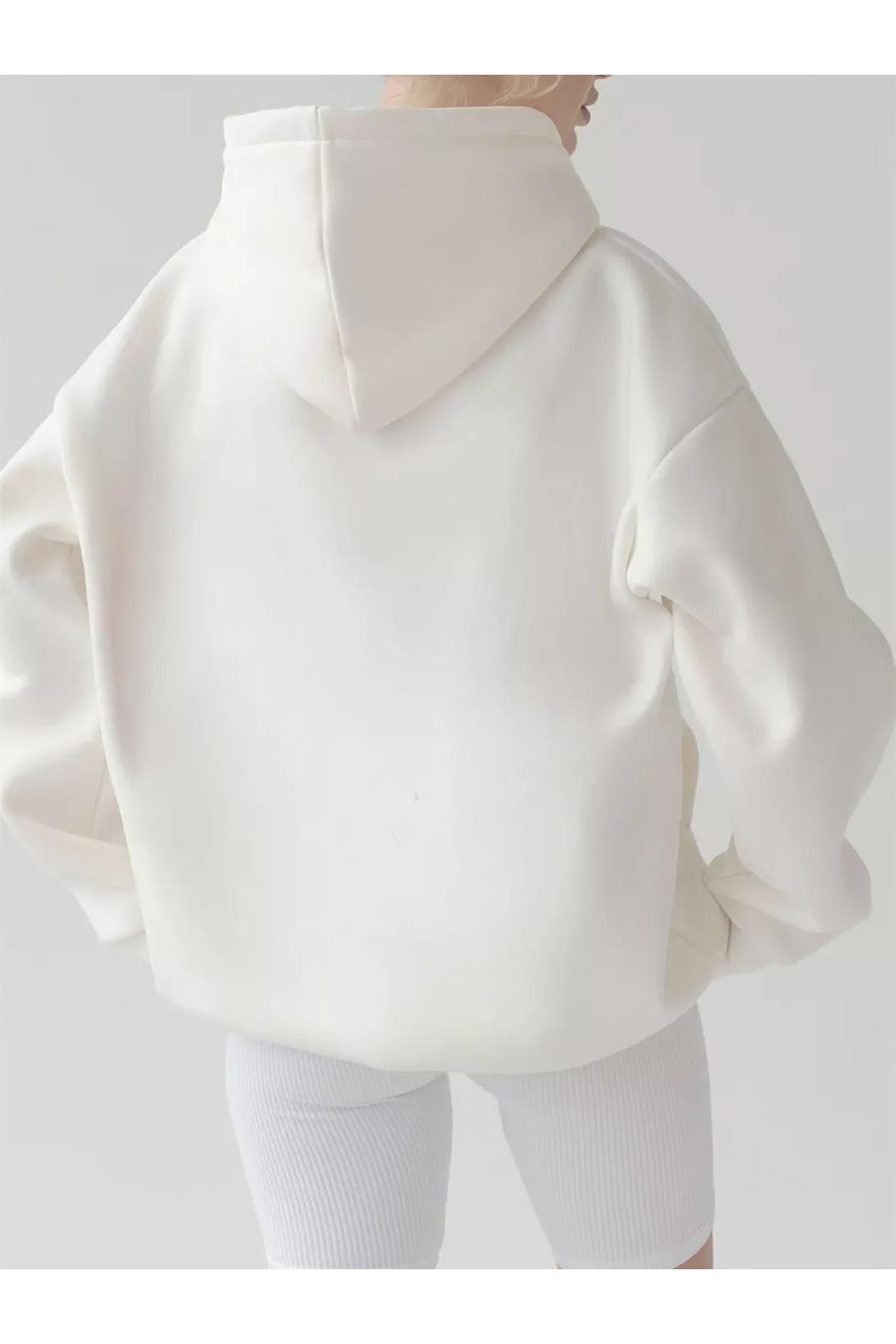 Unisex Ch!c Sweatshirt Beyaz