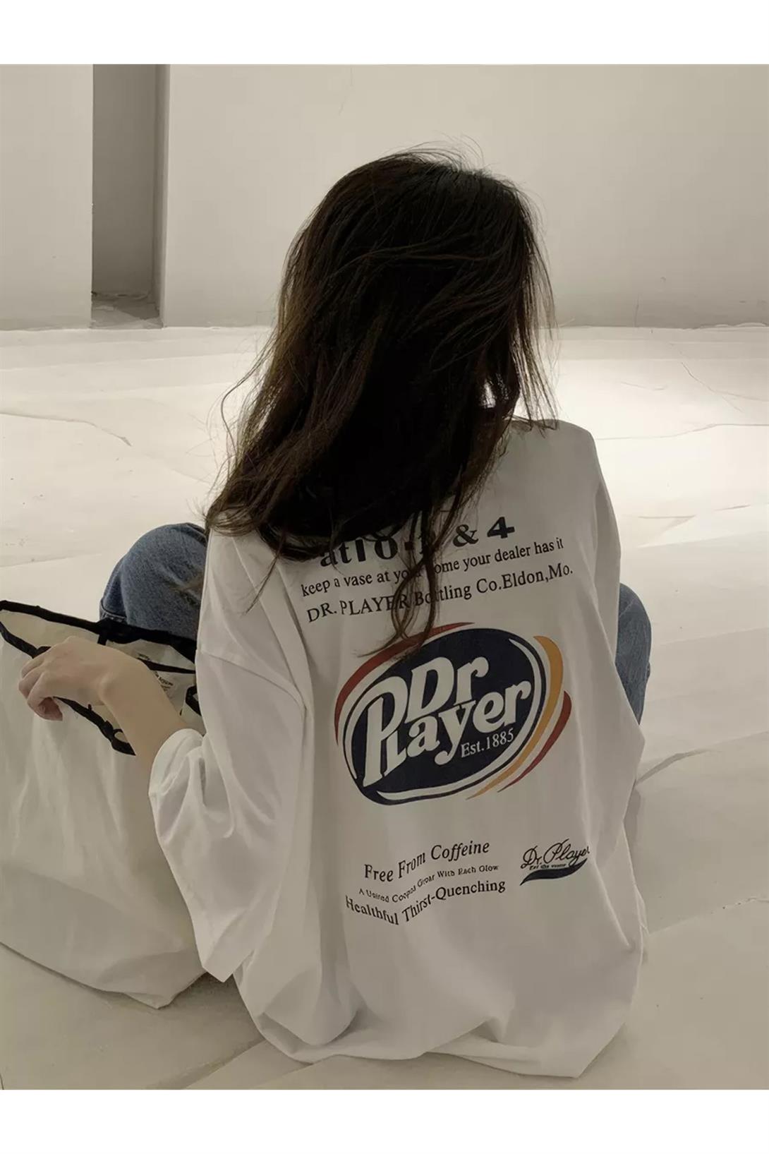 Unisex Dr Rayer Tshirt Beyaz