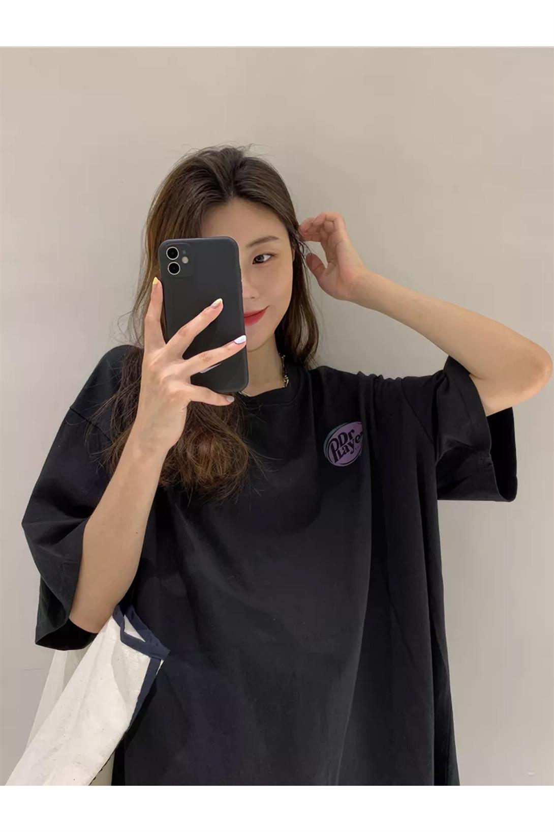 Unisex Dr Rayer Tshirt Siyah