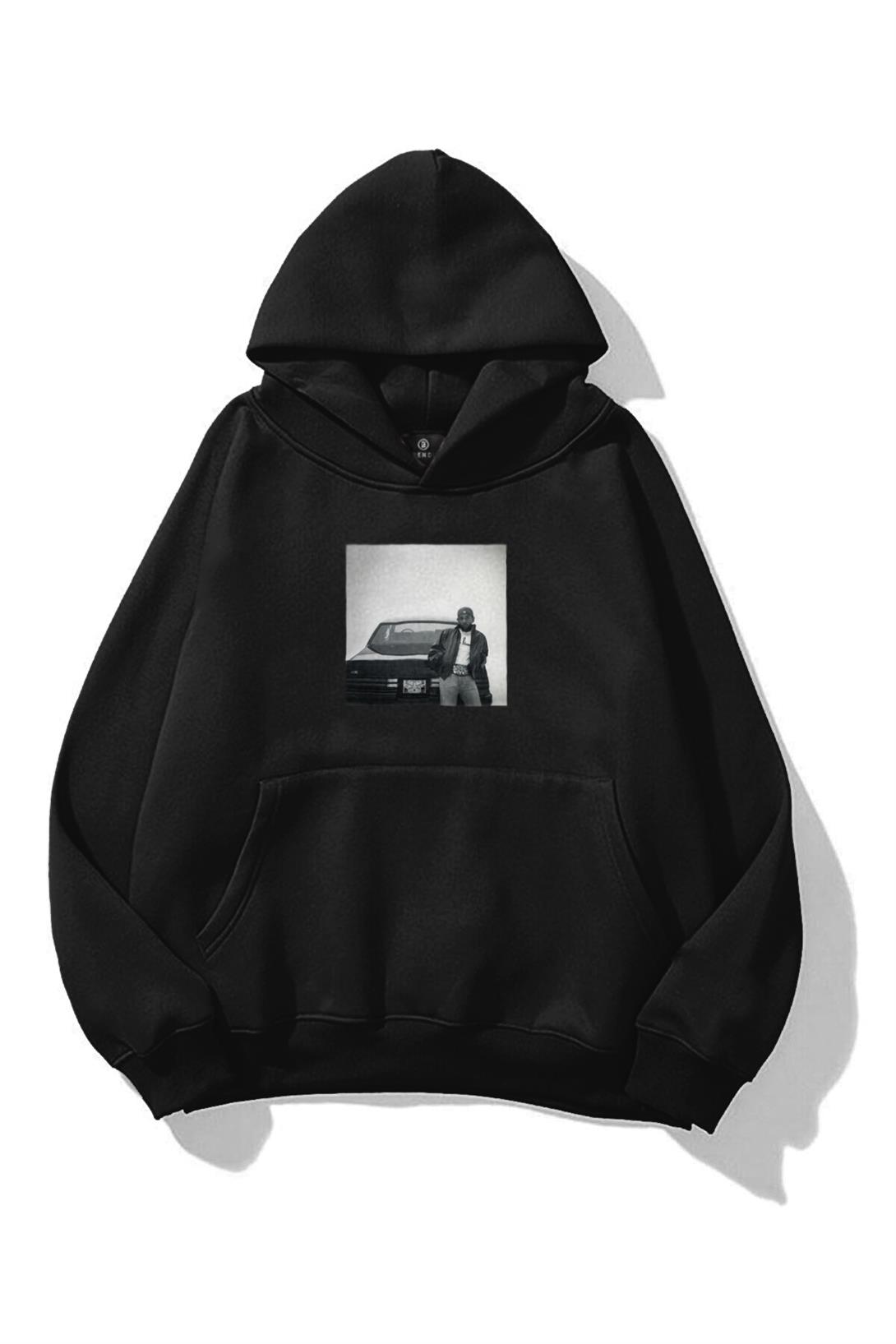 Unisex GNX Kendrick Lamar Sweatshirt Siyah