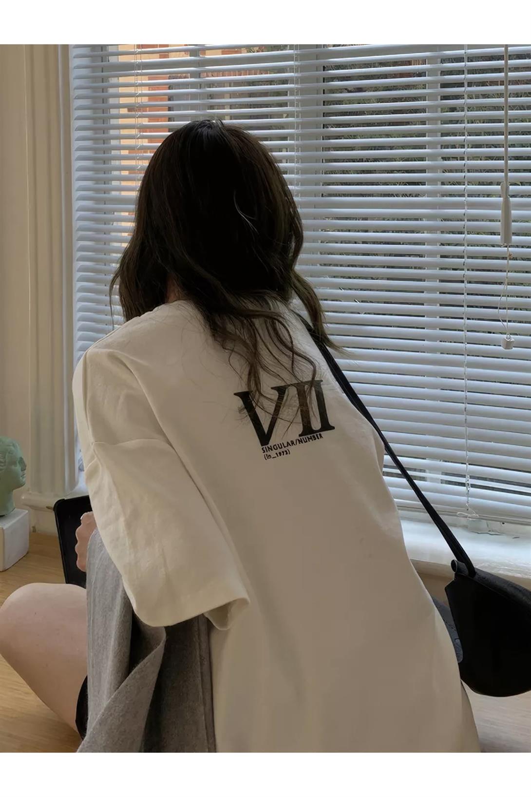 Unisex İmagine VII Tshirt Beyaz