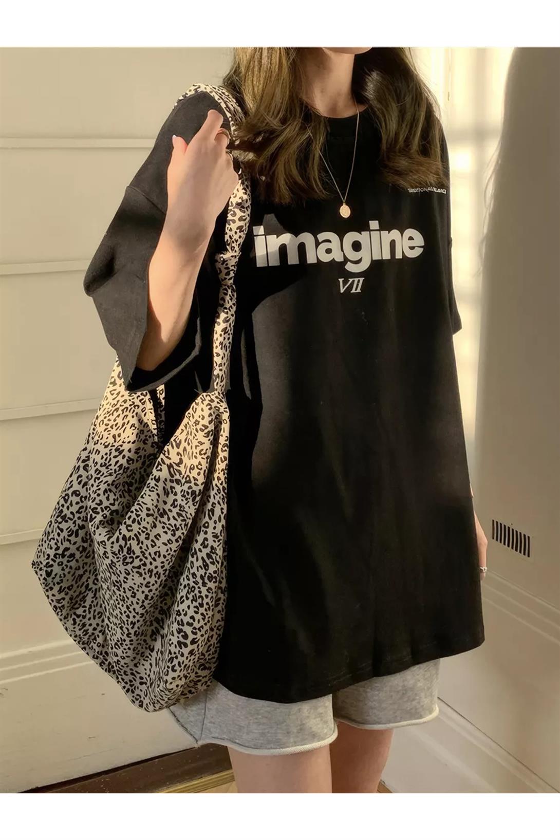 Unisex İmagine VII Tshirt Siyah