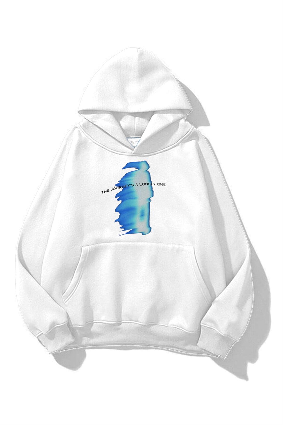 Unisex Journey Sweatshirt Beyaz