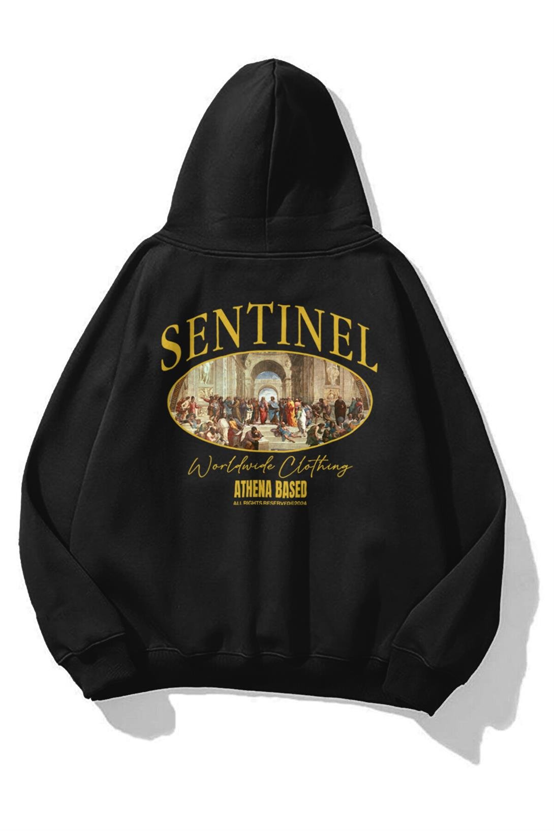 Unisex Sentinel Sweatshirt Siyah